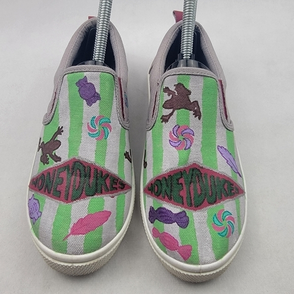 Cat & Jack Harry Potter Honeydukes slip on canvas kids shoes Size 3 - Picture 3 of 7